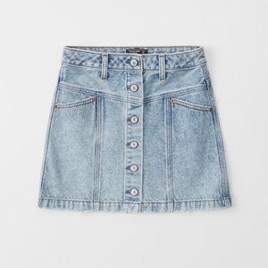Denim Mini Skirt